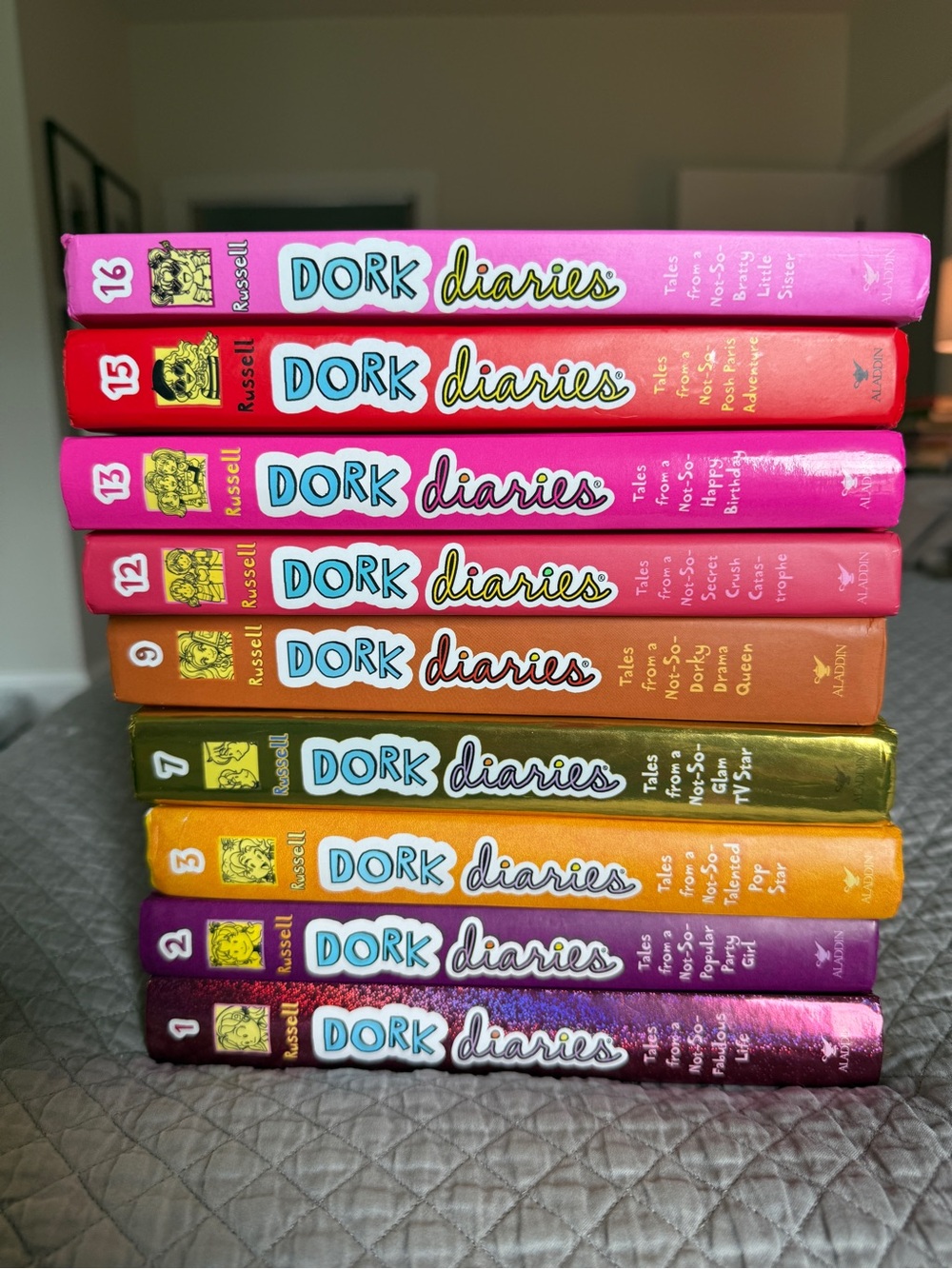 Dork Diaries Hardcover Book Set by Rachel Renee Russell